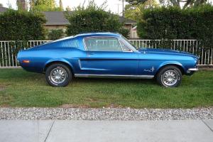 1968 MUSTANG FASTBACK V8- ORIGINAL BODY GREAT CAR CALIFORNIA