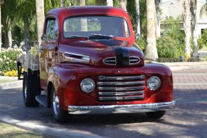 1948 Ford F1 Stakebed Pickup Truck Streetrod Photo