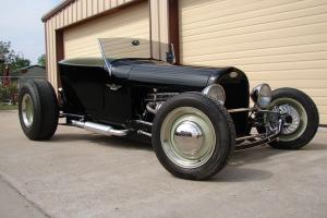1926 Ford Lakes Modified Roadster/Black/Celery/350ci/700R4/Edelbrock600/L@@K!!!!