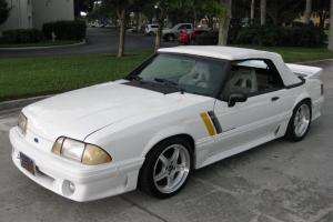 1988 FORD MUSTANG GT CONV 5.0L V8 5-speed GT40 SVO SUPERCHARGER STAGGERED WHEELS Photo