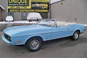 1973 Ford Mustang Convertible, 64k orig miles! WOW! Photo