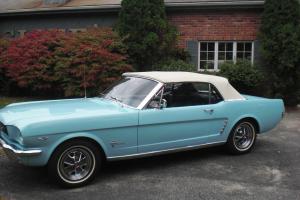 1964 1/2 Ford Mustang Convertible 78,000 miles/Southern Car -- MINT! Photo