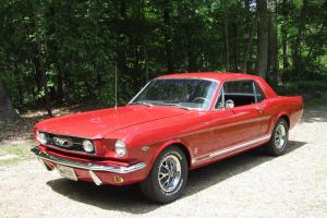 66 Mustang Gt Coupe,Real Gt,Bench Seat,4 Speed Photo