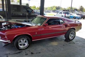 1969 Ford Mustang, Mach 1 Very Fast & Restored, Candy Apple Red, 428CJ Engine Photo