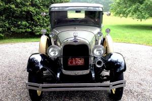 1929 4 door, beautiful restoration, correct two tone paint, runs like a dream