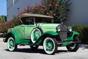 1930 Ford Model A Deluxe Roadster - Restored Photo