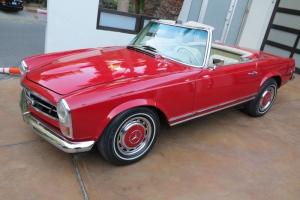 69 Mercedes Benz Pagoda 280SL 280 SL Convertible Coupe Restored Immaculate Photo
