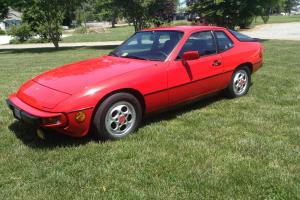 '87 Porsche 924S red one owner excellent shape well maintained low mileage Photo