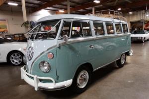 1963 Volkswagen 15 window Deluxe Bus Restored
