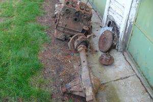 1950 Landrover Series 1 Engine Gearbox Front Axle in Skipton, VIC Photo