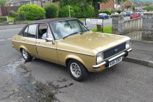 MK 2 1980 FORD ESCORT GHIA GOLD