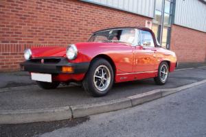  MG Midget 1500 completely restored - concours heritage shell 2,600 miles 