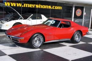 1972 Chevrolet Corvette Matching Numbers 454 with 4 Speed Manual Transmission