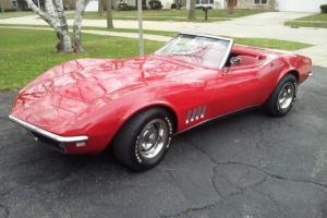 1968 corvette convertible 327 350hp numbers matching