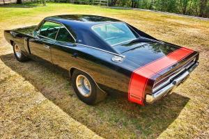 1970 Dodge Charger 440 RT/SE (Special Edition) Triple Black, Matching Numbers Photo