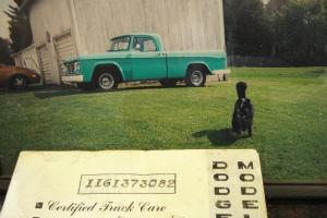 1964 Dodge D100 Pick Up Truck Project Complete Ver Good Condition 225 ci. Slant6 Photo
