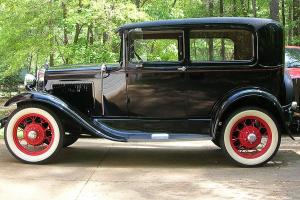Early 1931 Model A Tudor Deluxe