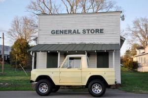 1969 CLASSIC FORD EARLY BRONCO HALF CAB FRAME OFF RESTORATION 4X4 LIFTED