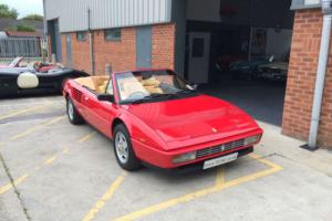 1986 Ferrari Mondial 3.2 Quattrovalvole Cabriolet. FSH Photo