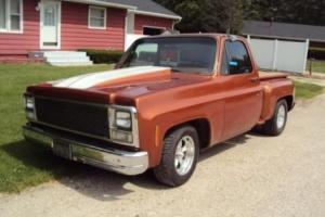 1980 GMC PICKUP SHORT BED COMPLETELY RESTORED 350 TURBO REAR END MUST SEE