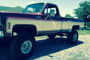 1978 gmc long bed 4x4 new 6in suspension lift new 35in tires