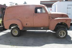 4X4 Rust Free Chevy Panel Truck  Very Cool Project gmc rat rod Photo