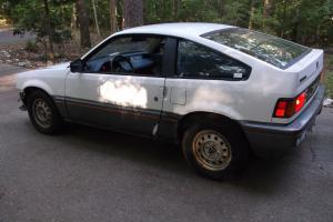 1985 HONDA CRX  HATCHBACK- HF - 5 SPEED A/C - 78980 MILES-ORIGINAL PAINT/DECALS