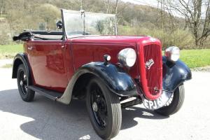 Delightful Austin 7 Opal, restored and mechanically good. 