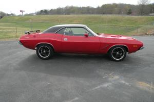 1973 Dodge Challenger Matching Numbers 340, Factory Air, Red with black interior Photo