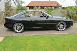  BMW 840 PILLARLESS COUPE in BLACK WITH GREY LEATHER - MUST BE SEEN 