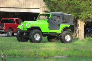 1985 JEEP CJ 7 recent restored, very clean, 350 chevy not off roaded Photo