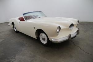 1954 Kaiser Darrin, white with red interior,great paint, Very rare, same owner