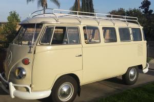 1975 vw volkswagen 15 windows imported bus type 2  NOW IN LOS ANGELES