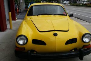 1974 Yellow Excellent Condition Volkswagen Karmann Ghia Coupe Photo
