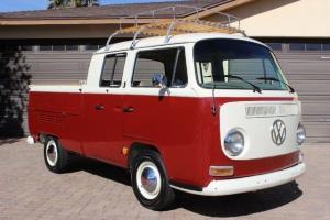 VW Volkswagon Pickup Bus Double Cab Restored 1600 Photo