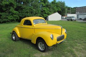 1941 willys coupe steel car