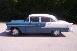 1955 Chevy Bel Air REALLY NICE CAR Original 235 6 Cylinder 3 Speed Overdrive