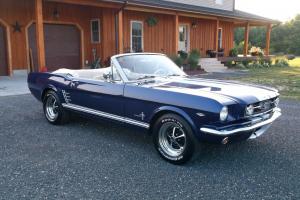 1966 Ford Mustang Convertible 289 Automatic Very Nice Classic Photo
