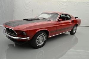 69 Ford Mustang Fastback Candy Apple Red 351W Automatic Deluxe Marti Report