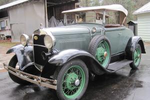 1930 Ford Model A Roadster - Older Restored -