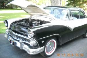 1955 Ford Fairlane Victoria, 2 dr Hardtop  292 CI V-8, Dual Exhaust