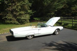 1966 Thunderbird Convertible with 428 A/C 37K  leather p/w like new top Photo