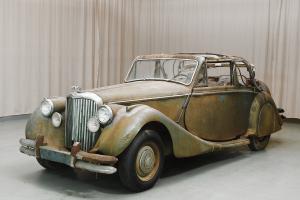 Rare LHD 1950 Jaguar MKV Drophead for restoration, NO RESERVE, from Hyman Ltd. Photo