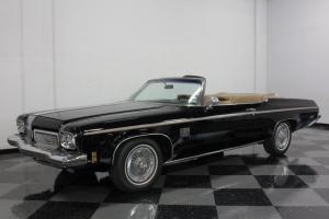 VERY CLEAN OLDS DELTA CONVERTIBLE, GREAT BLACK ON TAN COLOR COMBO, 455 BIG BLOCK Photo