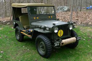 1951 Willys M38 - FULLY RESTORED ANTIQUE ARMY / MILITARY JEEP - AMERICAN CLASSIC Photo