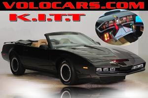 1982 Pontiac KITT convertible replica with screen use history. Movie Hasselhoff