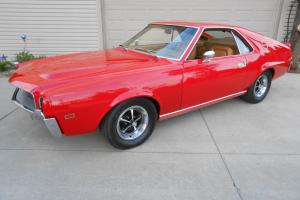 1969 AMX, 2 Seater, 343 cubic inch V8, 4 speed, Guards Red, Loaded