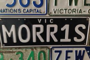 Morris VIC Plates
