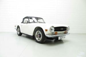 A Very Early UK Triumph TR6 PI with CP25926 Chassis Number