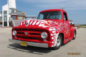 Ford : F-100 Flamed Photo
